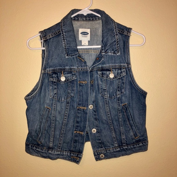 Old Navy Denim Vest - Picture 2 of 7